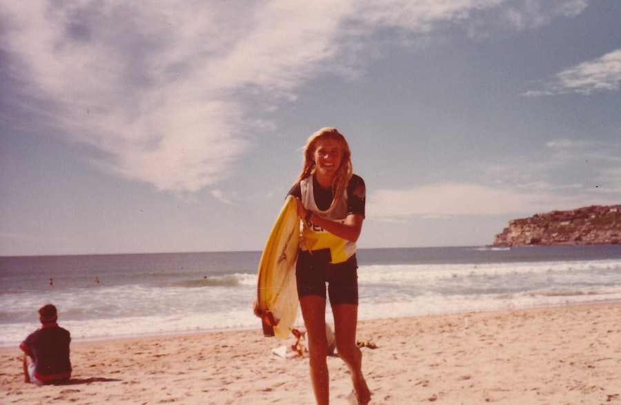 Pam Burridge beach 14