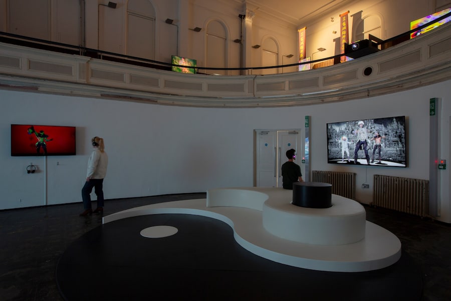 LuYang NetiNeti at Zabludowicz Collection. Install 8