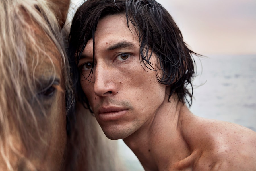 adam driver burberry hero 0