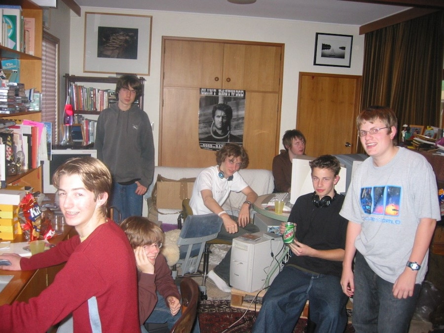 LAN Party photo book gaming merritt k 5