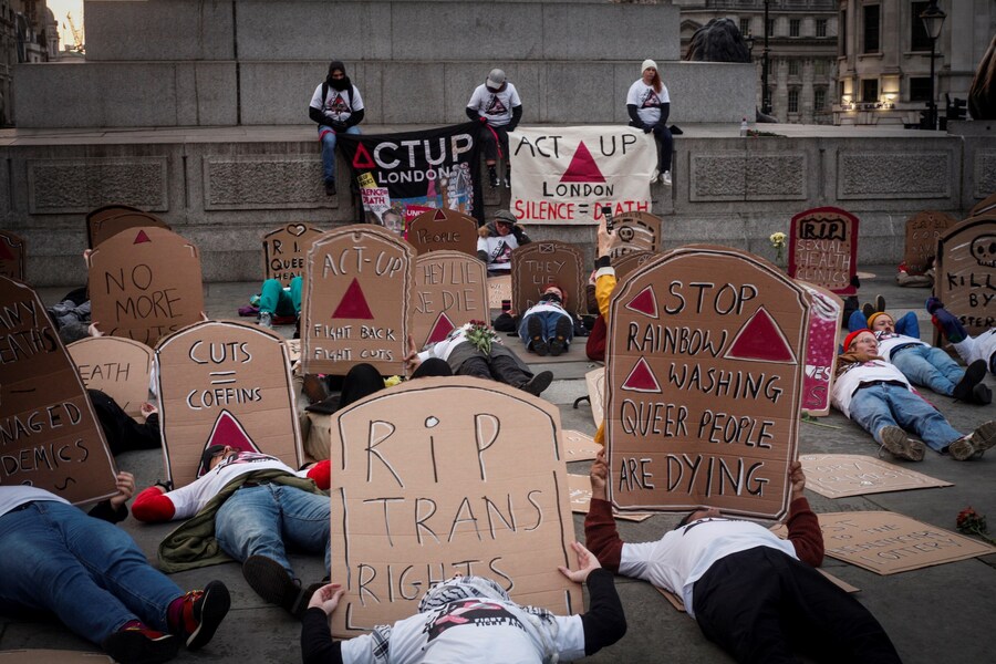 Die In AIDS World Day London 4