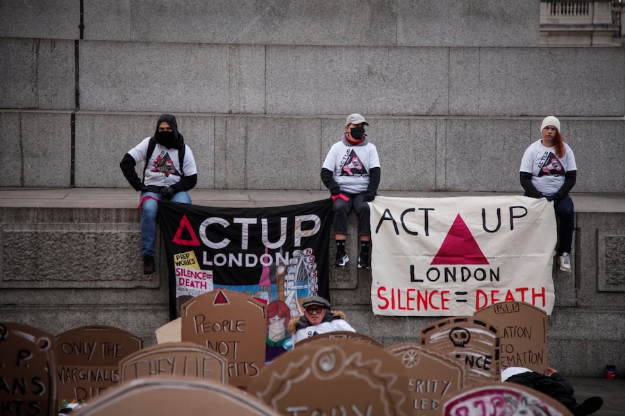 Die In AIDS World Day London 5