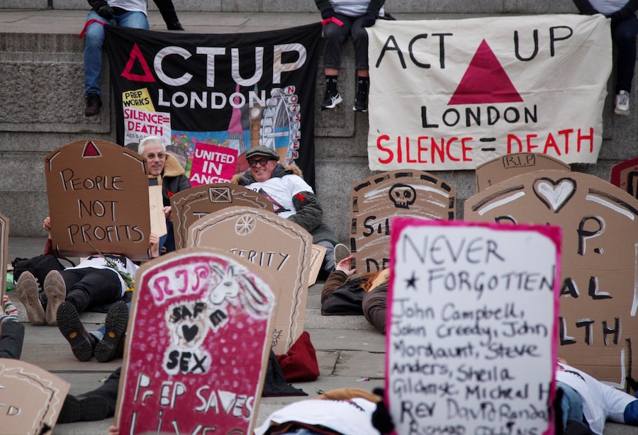 Die In AIDS World Day London 6