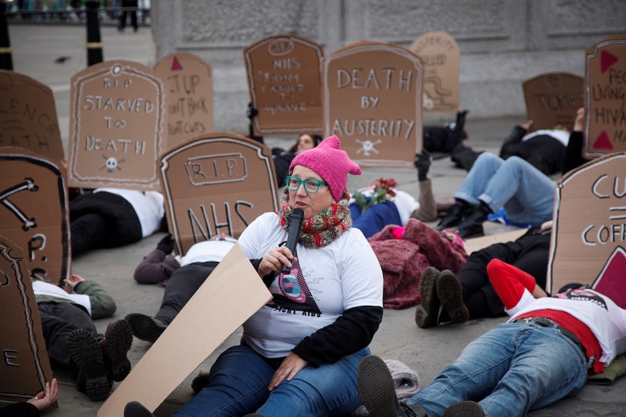 Die In AIDS World Day London 7