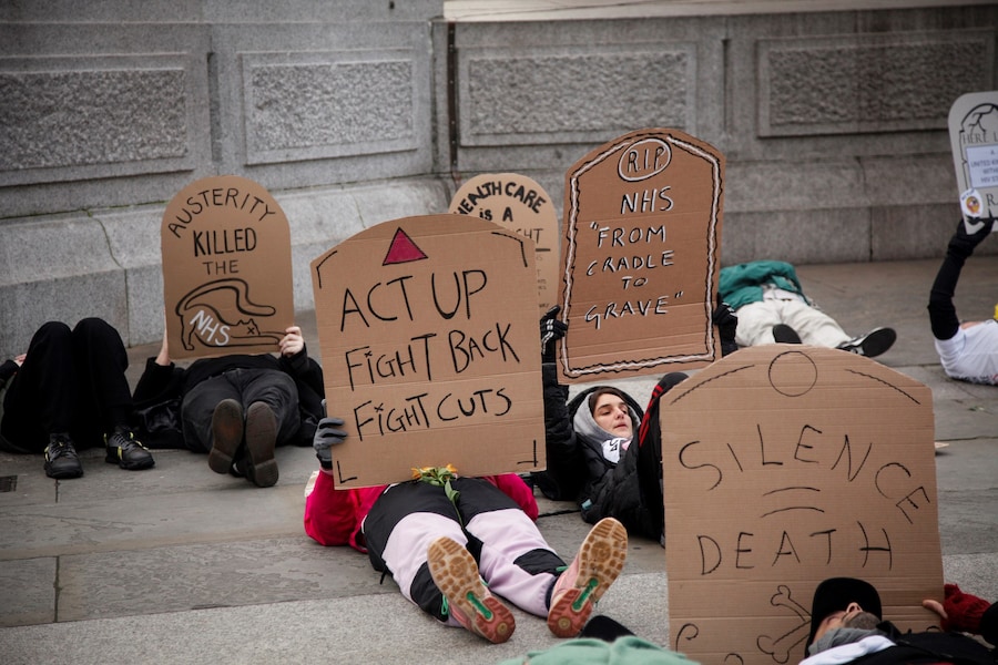 Die In AIDS World Day London 11