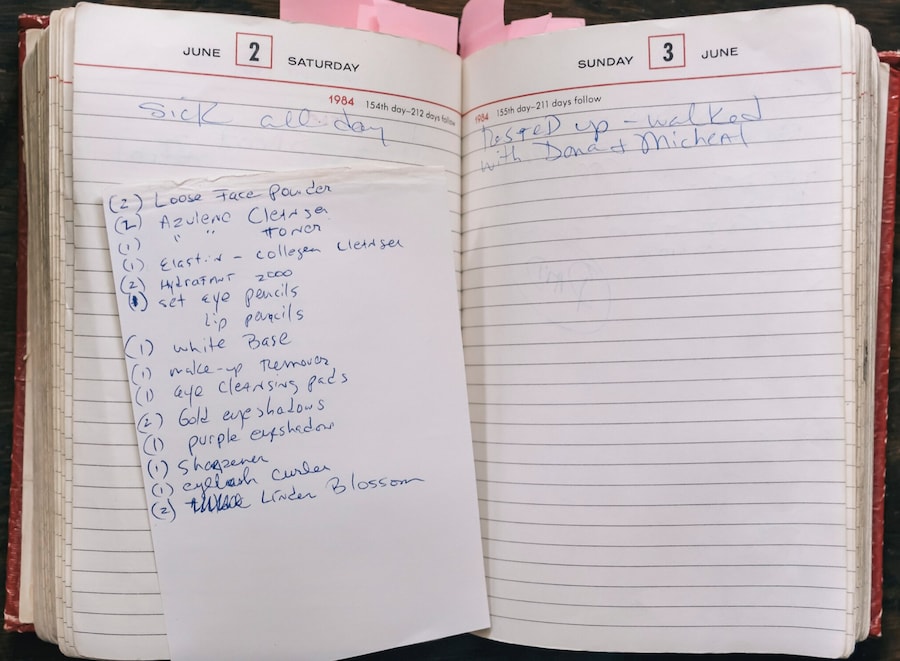 Kevyn Aucoin Journals archive dazed makeup museum 8
