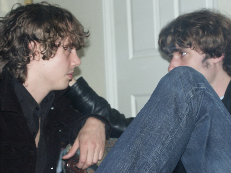 Gordon Raphael, John Hassall and Johnny Borrell (2002) 16