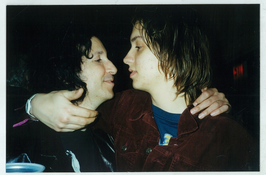 Anne Hadlock, Gordon Raphael and Julian Casablancas (2000) 26