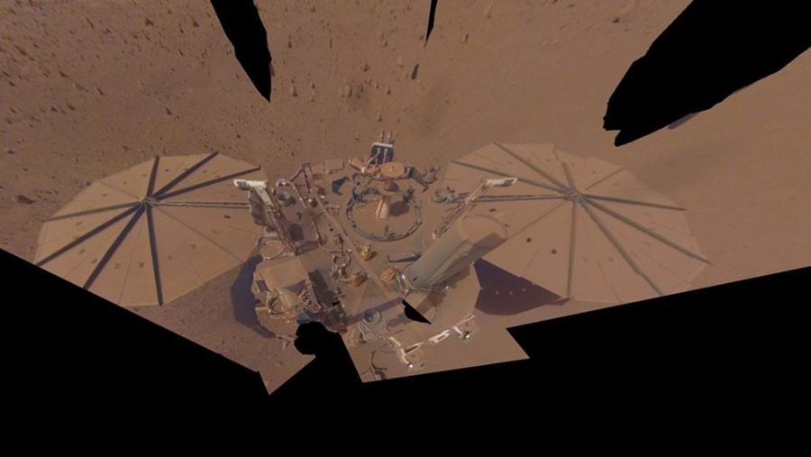 InSight’s ‘final selfie’ on Mars, via NASA
