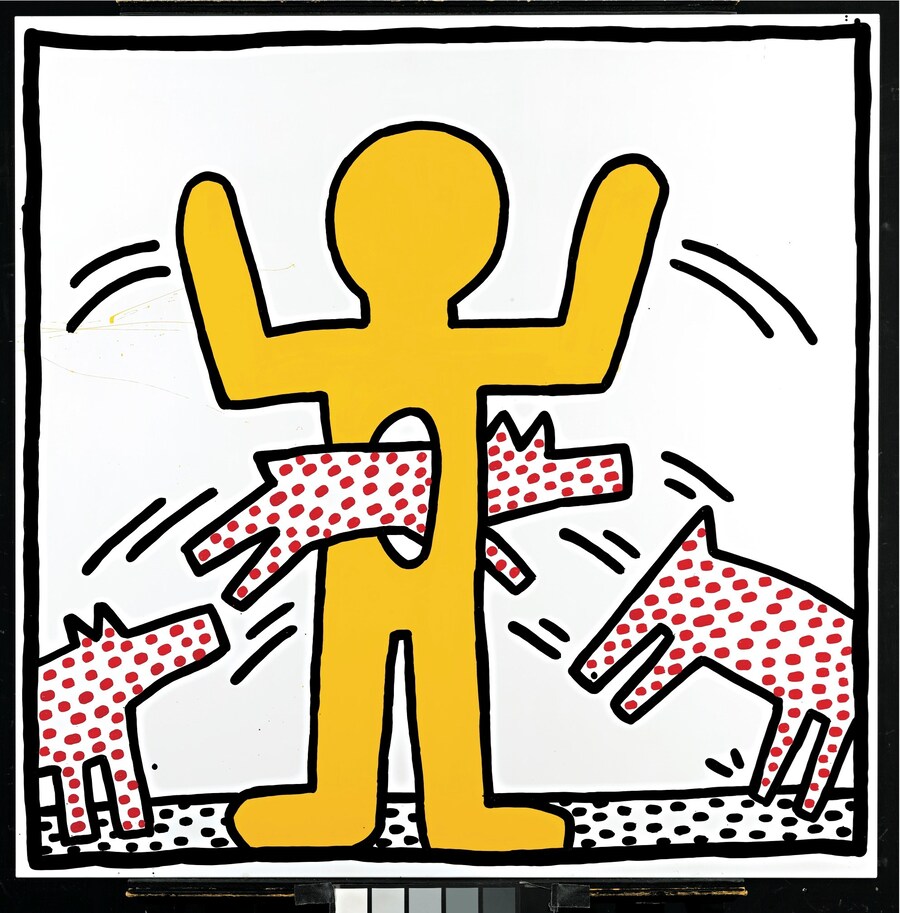 Keith Haring The Broad Retrospective 2023 Dazed