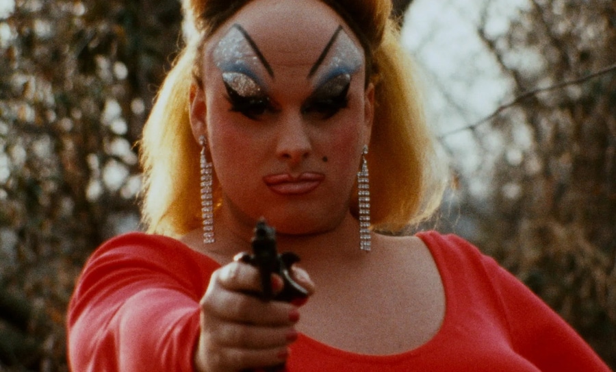 Divine Pink flamingos blue eyeshadow 5