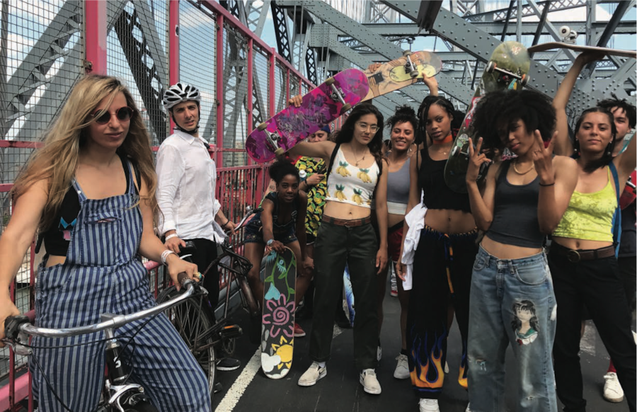 Betty T.V show crew, Williamburg Bridge 2