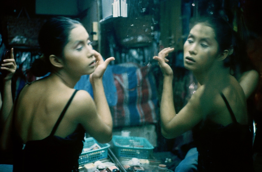 Nan Goldin, “C putting on her make-up at Second Tip” (1992) 3