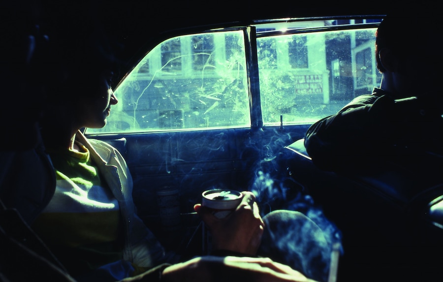 Nan Goldin, “Smokey car interior” (1979) 1