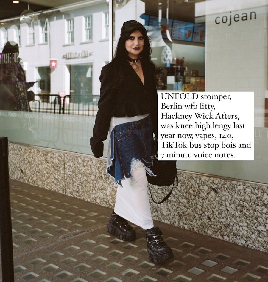 @socks_house_meeting spoofs the AW23 crowd 7