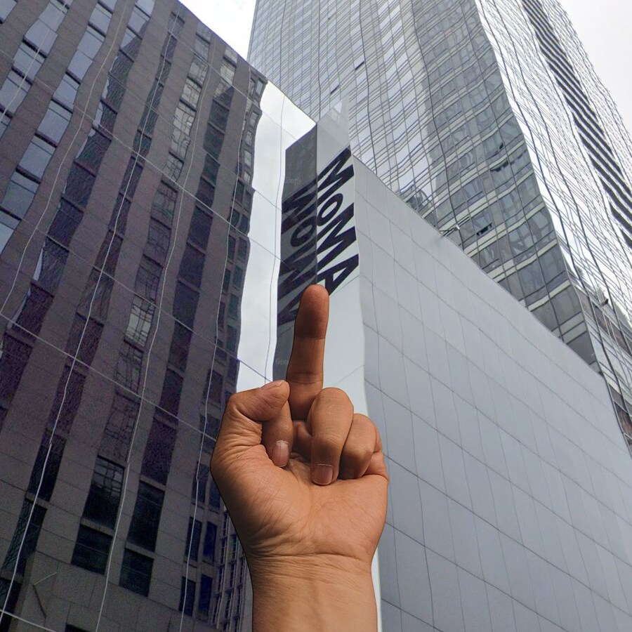 Middle Finger by Ai Weiwei, Avant Arte 11