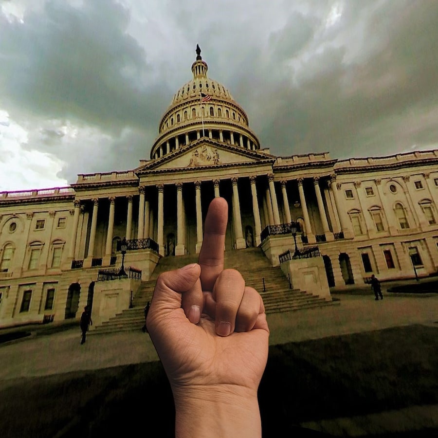 Middle Finger by Ai Weiwei, Avant Arte 15
