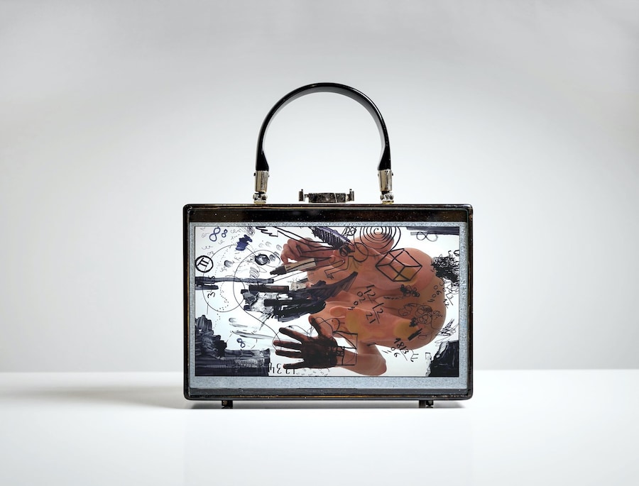 bolso de pantalla transparente 23:45 1