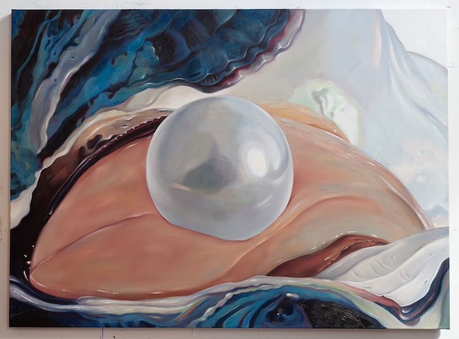 Visions of Liana, 56 x 77 inches, 2022, oil on can 4