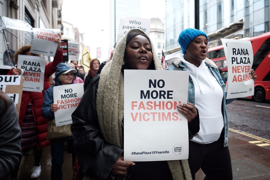 Rana Plaza protests 2023 11