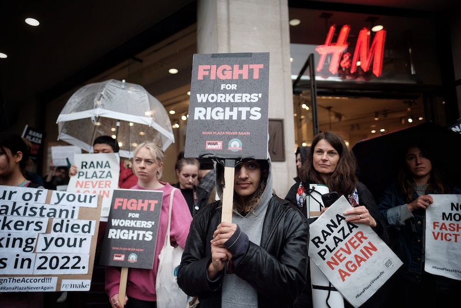 Rana Plaza protests 2023 12
