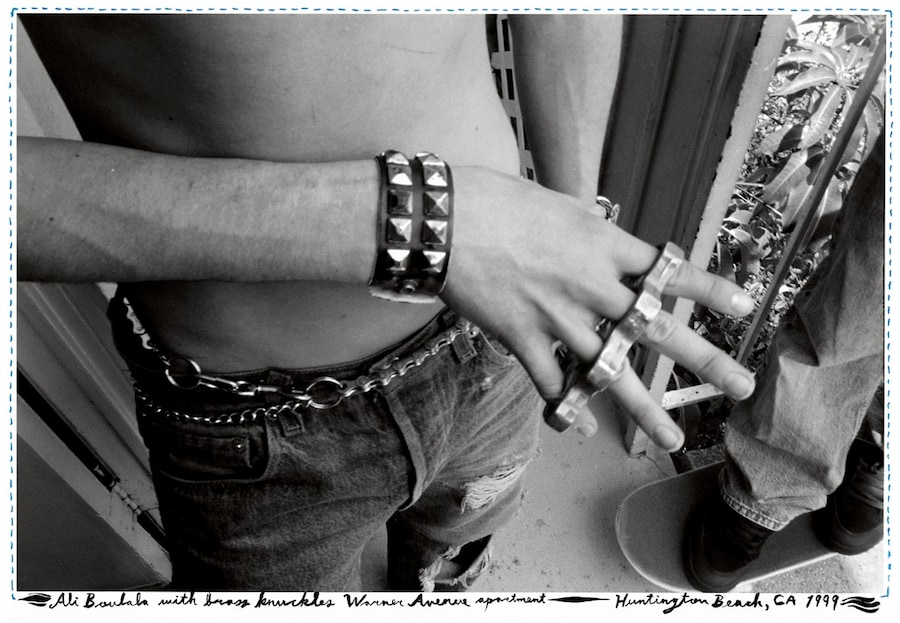 Ed Templeton, Ali Boulala with brass knuckles (1991) 11