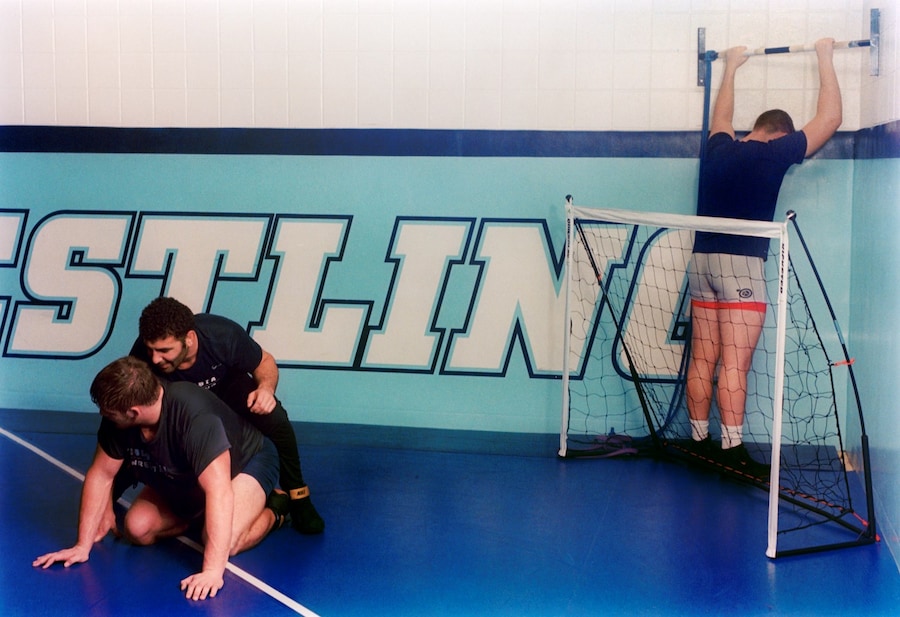 The Lion and the Lamb by Ashley Markle wrestling 1