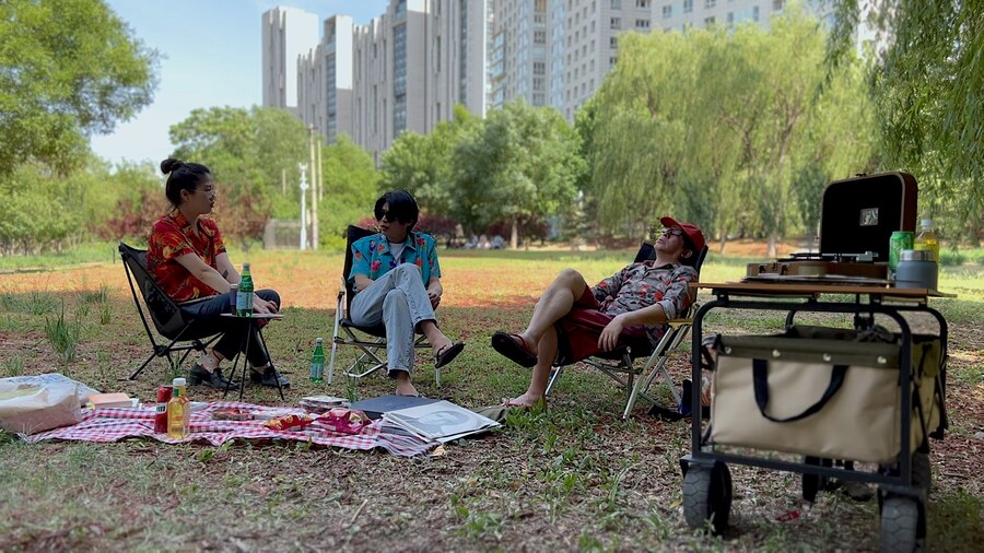 A Holiday (2023), Cao Fei 0