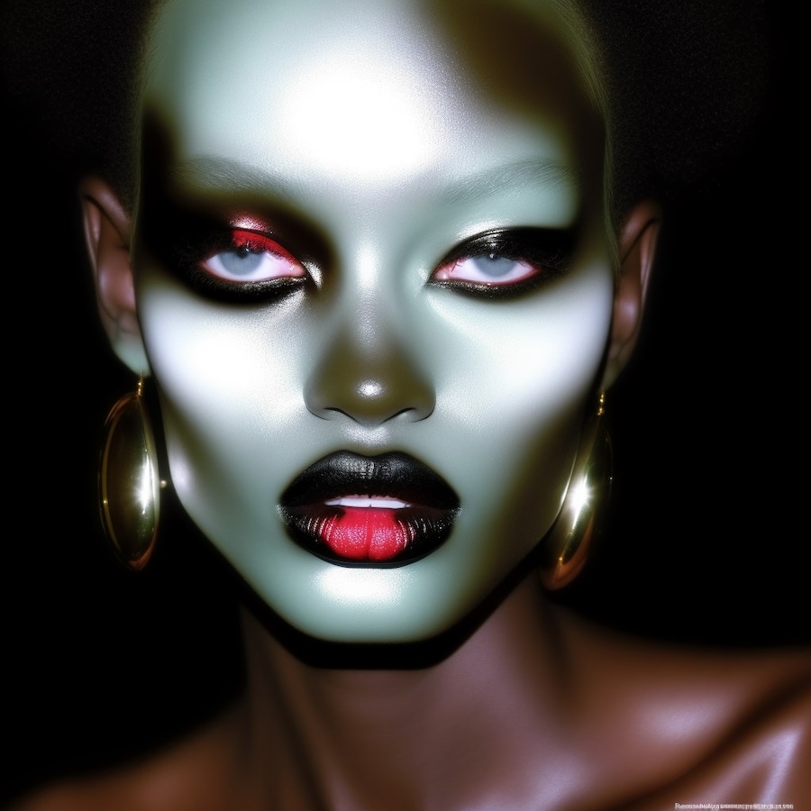 Gil Anselmi x Lisa Michalik Midjourney AI Beauty 8