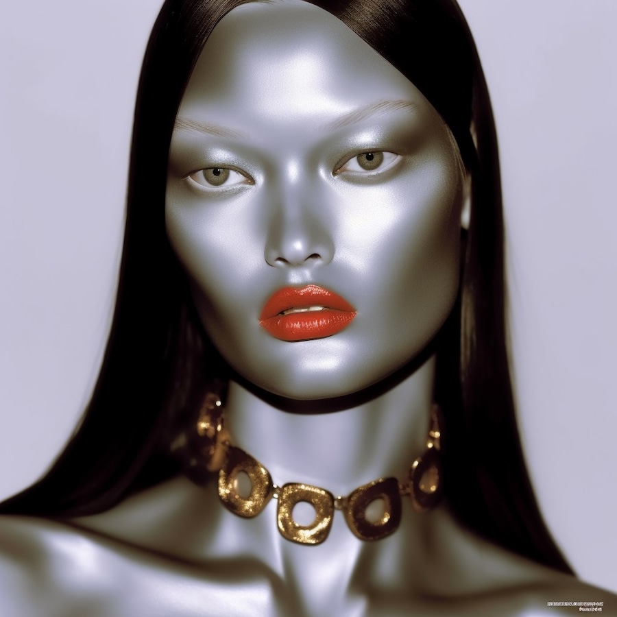 Gil Anselmi x Lisa Michalik Midjourney AI Beauty 17