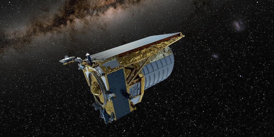 Artist’s impression of the Euclid mission