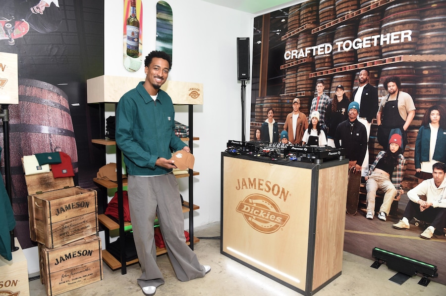 Travis Bennet at Dickies x Jameson Collaboration E 0