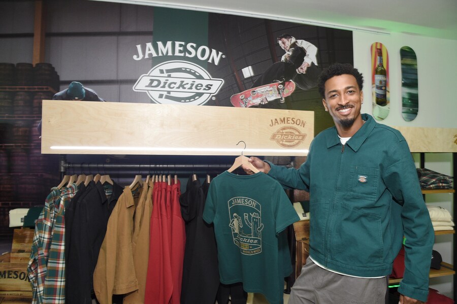 Travis Bennet at Dickies x Jameson Collaboration E 1