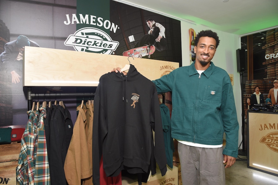 Travis Bennet at Dickies x Jameson Collaboration E 5