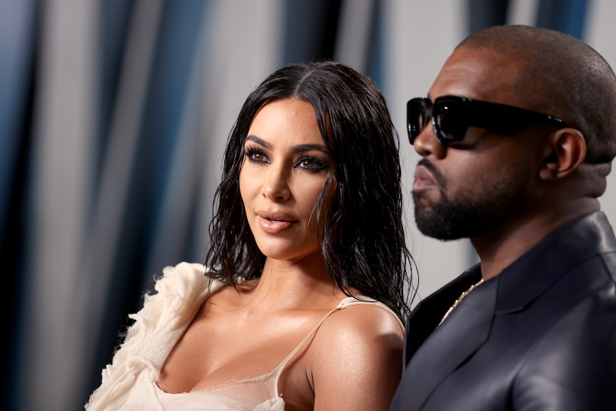 Kim Kardashian and Kanye West