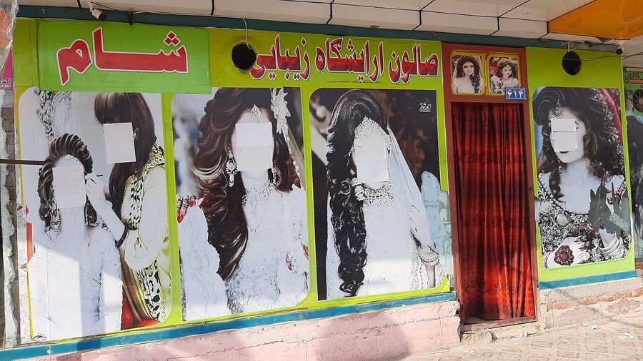 Beauty salons in Afghanistan 0