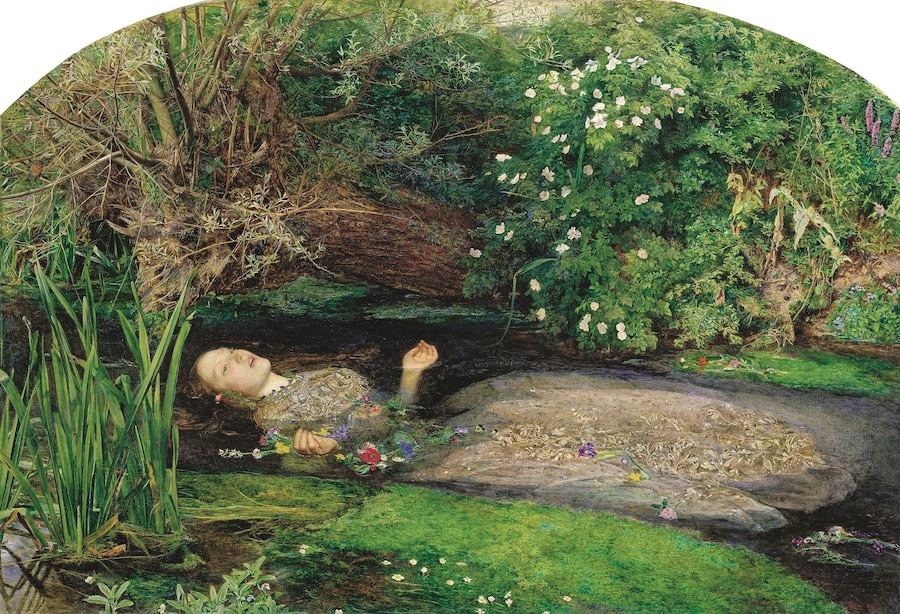 John Everett Millais, Ophelia 5
