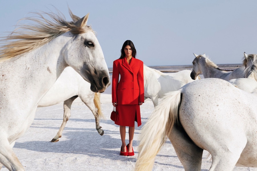 Kendall Jenner for Stella McCartney AW23 Harley Weir 1