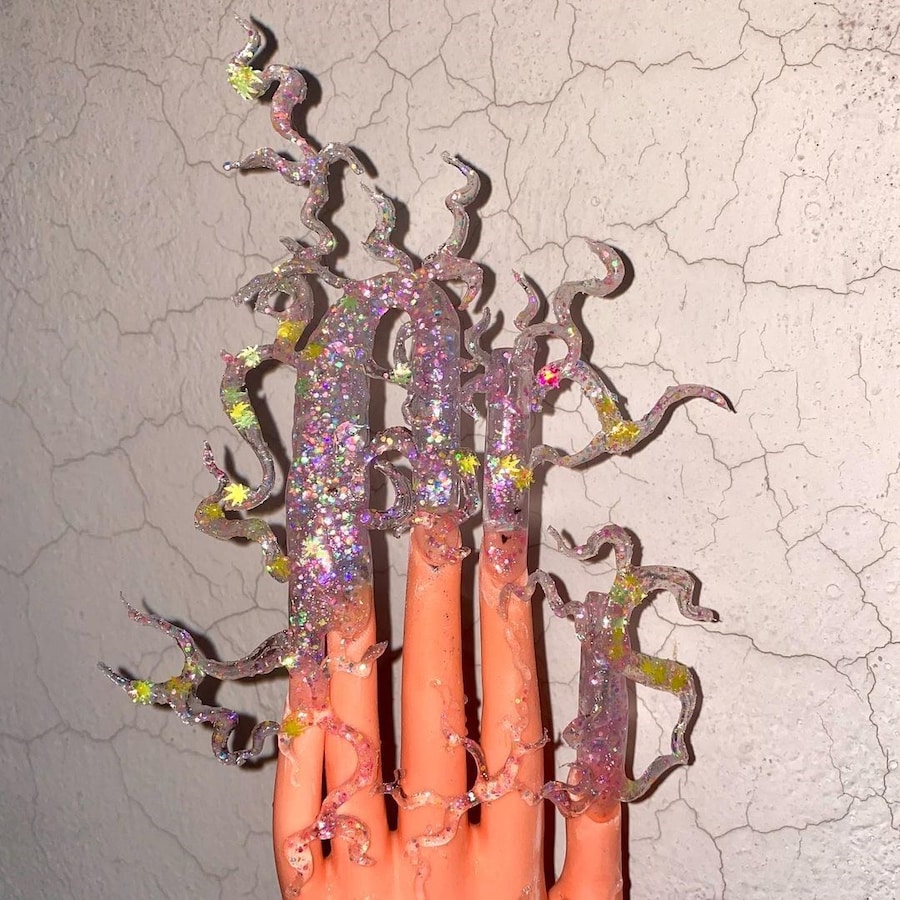 Citlali Gutierrez gummy nails 0