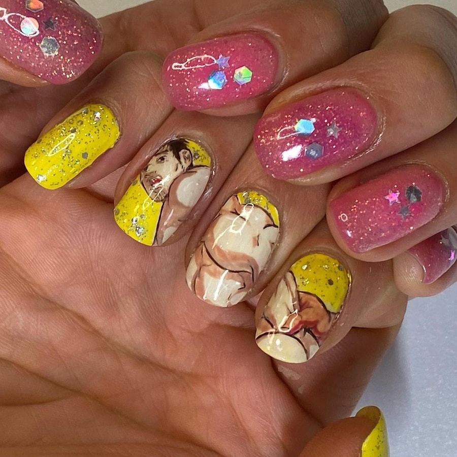 Citlali Gutierrez gummy nails 1