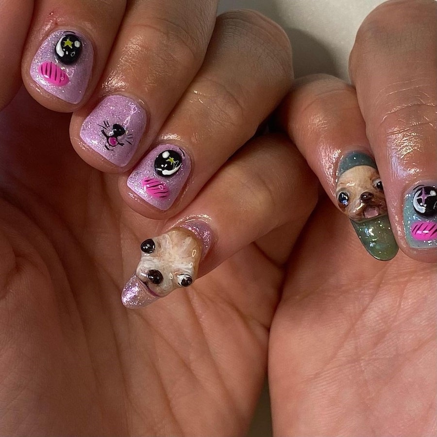 Citlali Gutierrez gummy nails 3
