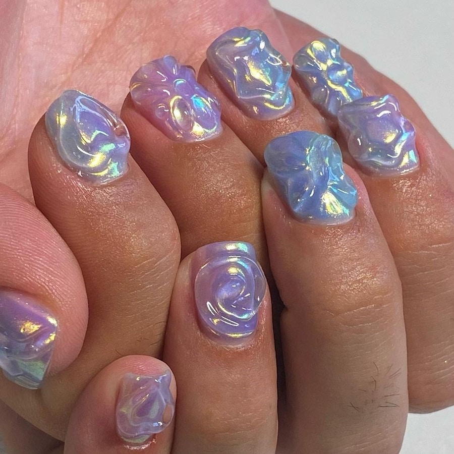 Citlali Gutierrez gummy nails 4