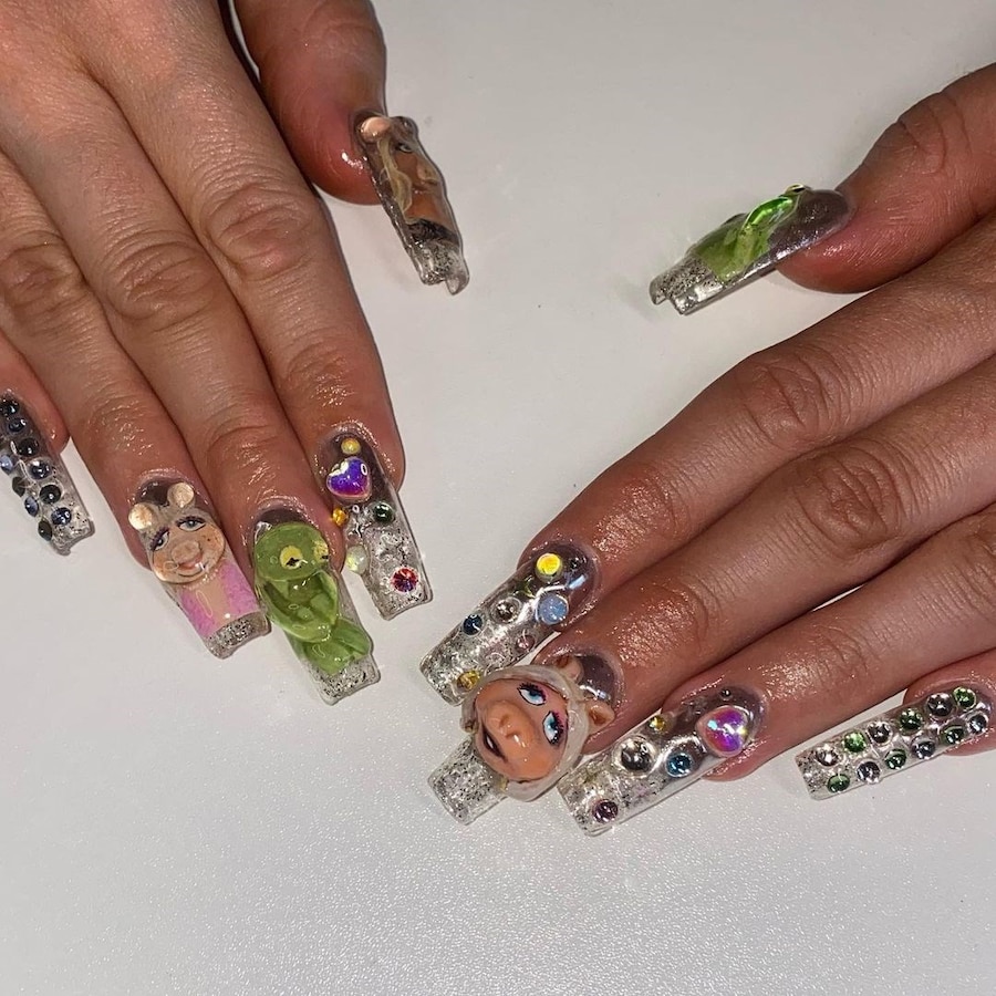 Citlali Gutierrez gummy nails 11