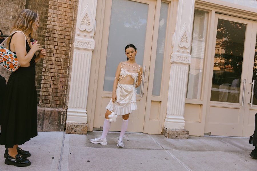 New York Fashion Week street style SS24 Cris Fragkou 9