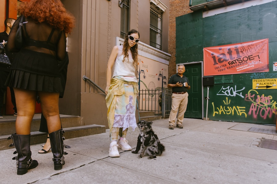 New York Fashion Week street style SS24 Cris Fragkou 14