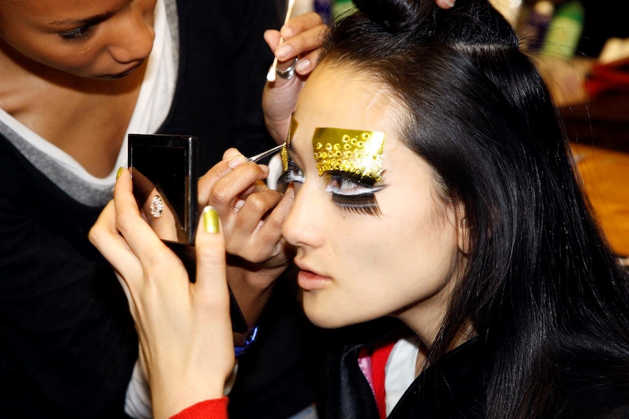 From the archive: backstage beauty at Dior | Dazed