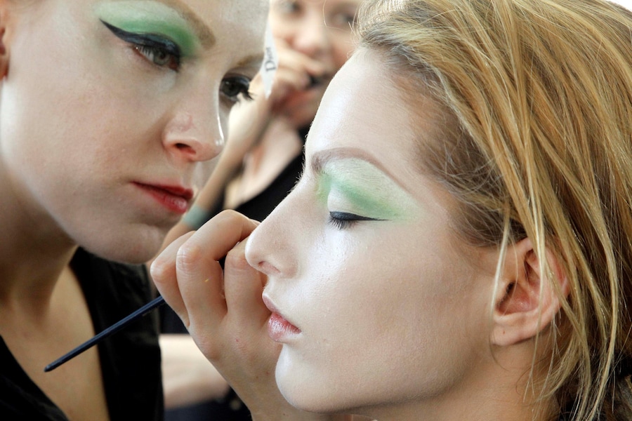 Backstage beauty at Dior over the years 25