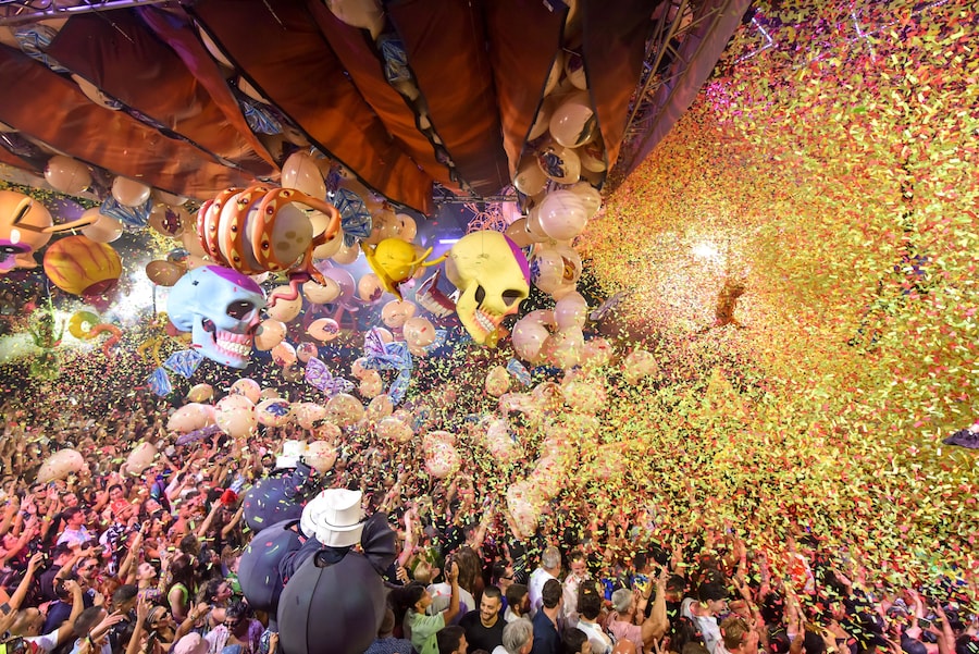 Elrow x Amnesia closing party 12