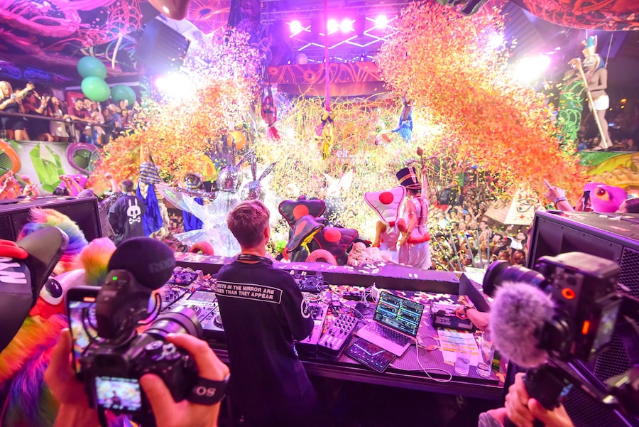 Elrow x Amnesia closing party 15