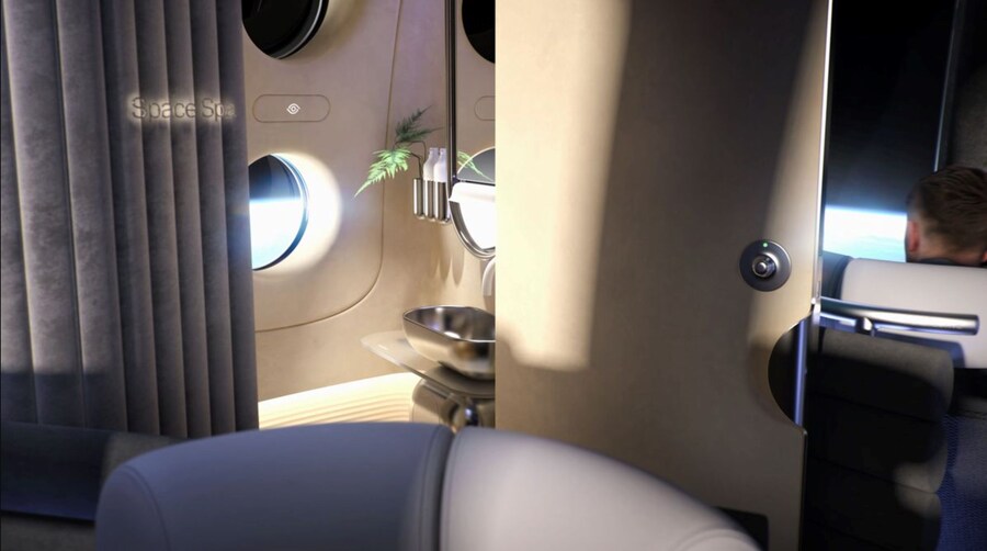 Render of Space Perspective’s space spa 1